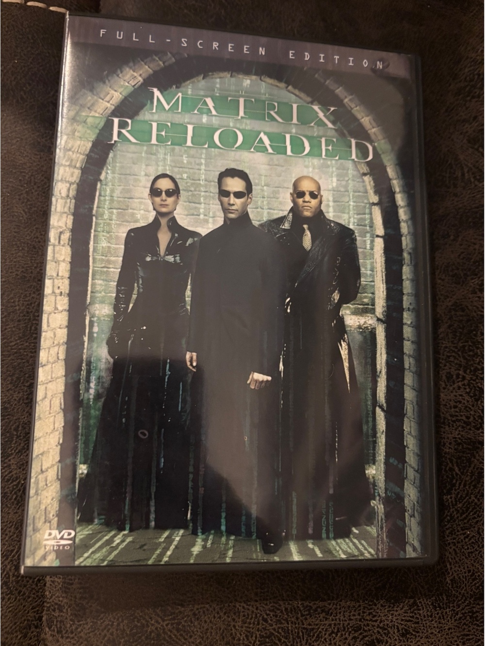 Matrix Reloaded 2 Disc DVD Full Screen Keanu Reeves Sci-Fi Action